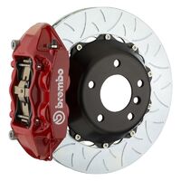 GT Big Brake Kit - Rear - Red 4 Pot Calipers - Slotted Type-3 380mm