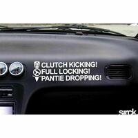 Clutch Kicking Full Locking Pantie Dropping Sticker