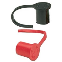 Moroso Remote Battery Jumper Terminal Cap Kit - 1 Black - 1 Red (Use w/Part No 74140)