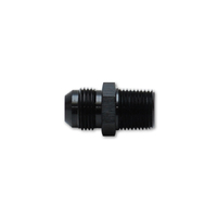 -6AN to 1/2in NPT Straight Adapter Fitting - Aluminum