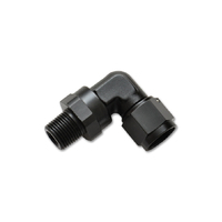 -10AN to 3/8in NPT Female Swivel 90 Degree Adapter Fitting