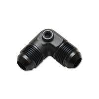 -6AN to -6AN Male 90 Degree Union Adapter Fitting with 1/8in NPT Port