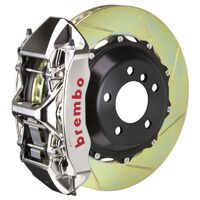 GT-R Big Brake Kit - Front - Nickel Plated 6 Pot Calipers - Slotted 355mm