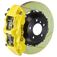 GT Big Brake Kit - Front - Yellow 6 Pot Calipers - Slotted 355mm