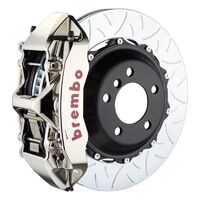 GT-R Big Brake Kit - Front - Nickel Plated 6 Pot Calipers - Slotted Type-3 380mm