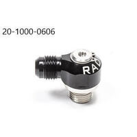 V2 6AN ORB to 6AN Male Flare Low Profile Swivel Banjo Fitting
