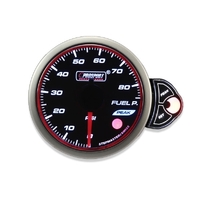 52mm Electrical 'Halo' Fuel Pressure Gauge - Blue/White/Amber 