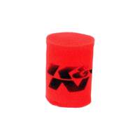 Red Air Filter Foam Wrap - 3.75" ID x 6" H