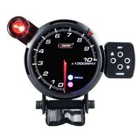 80mm Electrical Tachometer - White/Blue/Amber