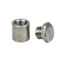 Extended Bung + Plug Kit - Stainless Steel 1 inch