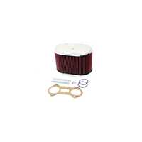 Custom Racing Air Filter Assembly to Suit Weber Carburettors - 7.375" ID x 5.5" H x 2.188" Inlet