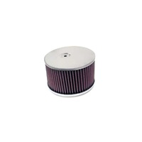 Custom Racing Air Filter Assembly to Suit Single/Dual Barrel Carburettors (4.5" ID x 3.5" H x 2.625" Inlet)