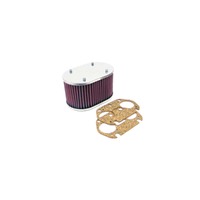 Custom Racing Air Filter Assembly to Suit Single/Dual Barrel Carburettors (5.25" ID x 4" H x 1.875" Inlet)