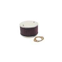 Custom Racing Air Filter Assembly to Suit Single/Dual Barrel Carburettors (4.875" ID x 3.25" H x 1.625" Inlet)