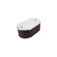 Custom Racing Air Filter Assembly to Suit Single/Dual Barrel Carburettors (6.375" ID x 3.25" H x 0.188" Inlet)