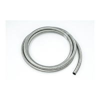 8AN Stainless Steel Double Braided CPE Hose - 10 Feet