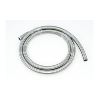 10AN Stainless Steel Double Braided CPE Hose - 10 Feet