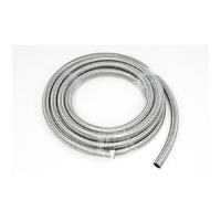 10AN Stainless Steel Double Braided CPE Hose - 20 Feet