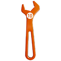 Orange Anodized T6061 Aluminum Hose End Wrench - 10AN