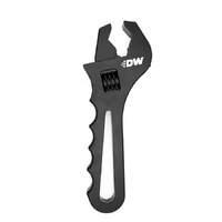 Adjustable AN Hose End Wrench - Black Anodized