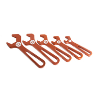 T6061 AN Hose End Wrench Set (Sizes 4, 6, 8, 10,12)