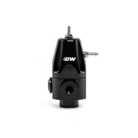 DWR1000 Adjustable Fuel Pressure Regulator (-8AN Inlet/-6AN Outlet) - Black