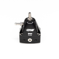DWR1000iL In-Line Adjustable Fuel Pressure Regulator - Black