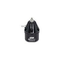DWR2000 Carburetor 3-20 psi Adjustable Fuel Pressure Regulator - Black