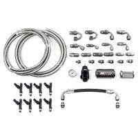 LS1/LS6 Fuel Rails w/Crossover, 420cc/min Injectors + Full Return Plumbing Kit (Camaro 98-02)
