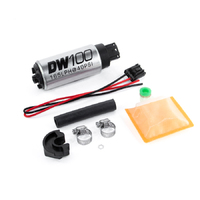 DW100 165lph In-Tank Fuel Pump w/Install Kit (Silvia 89-94)
