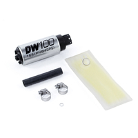 DW100 165lph In-Tank Fuel Pump w/Install Kit (Integra 94-01/Civic 92-00)
