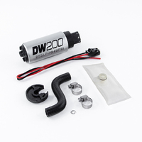 DW200 255lph In-Tank Fuel Pump w/Install Kit (Mustang 85-97)