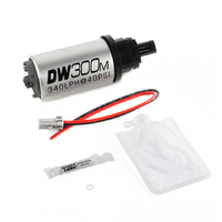 DW300M 340lph In-Tank Fuel Pump w/Install Kit (Mustang 99-04)