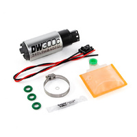 DW300C 340lph Compact Fuel Pump w/Install Kit (Focus RS 05-10)