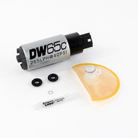 DW65C 265lph Compact Fuel Pump w/Install Kit (Commodore Gen IV 07-13)