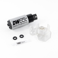 DW65C 265lph Compact Fuel Pump w/Install Kit (Evo X/Accord 13-17)