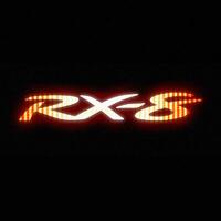 RX8 Glowing Brakelight Overlay Decal Sticker