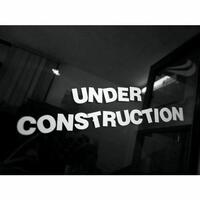 Under Construction Sticker