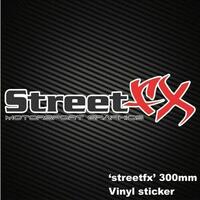 Streetfx Motorsports Sticker