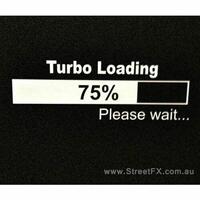 Turbo Loading Sticker