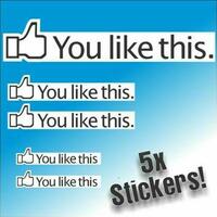 You Like This 5 Pack Sticker