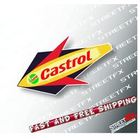 Castrol Rocket Vintage Classic Sticker