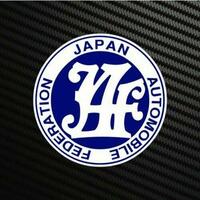 Jaf Japan Automobile Federation Sticker