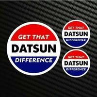 Get That Datsun Difference Sticker