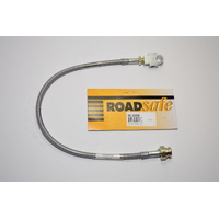 Braided Extended Brake Line - Front (Patrol GU Non-ABS 3-4in Lift)