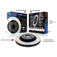 2x Front 4X4 Survival T2 Slotted Rotors (Defender 92-16/Discovery 1)