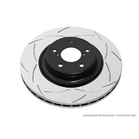 DBA 06-11 Honda Civic / 02-06 Acura RSX (Excl S-Type) Front Slotted Street Series Rotor