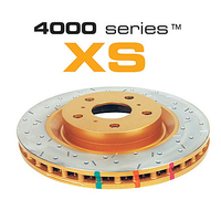 4000XS Series Drilled/Slotted Gold 1x Front Rotor (FJ Cruiser 11-16/Fortuner 11+/Hilux 05+)