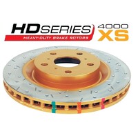 4000 XS Crossdrilled/Slotted 2x Front Rotors (Landcruiser 89-98)