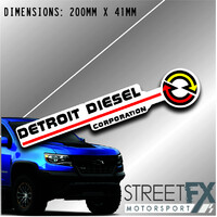 Detoit Diesel Corporation Sticker Decal
